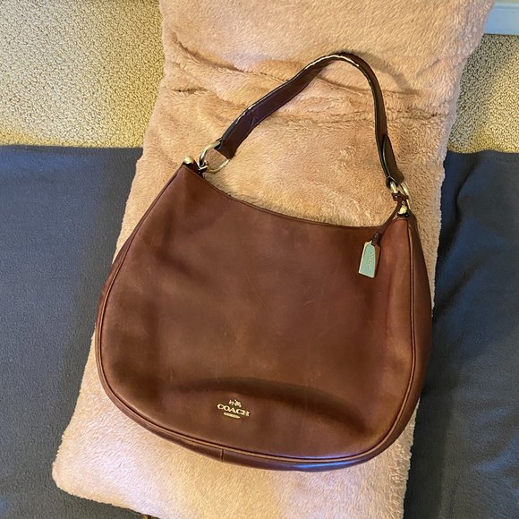 Coach Nomad Leather Hobo Bag - Picture 1 of 10